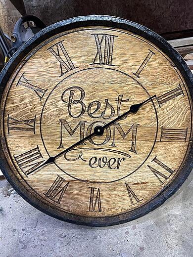 Barrel Head Clocks
