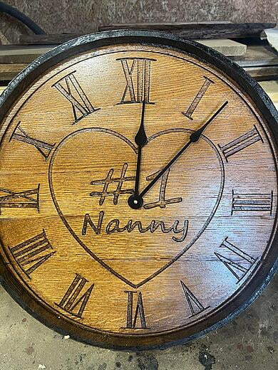 Barrel Head Clocks