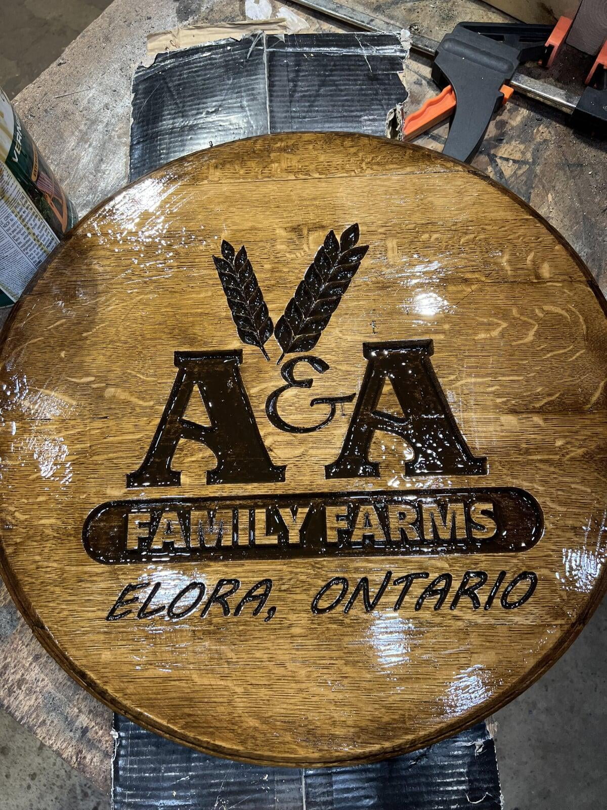 Barrel Head Wall Art