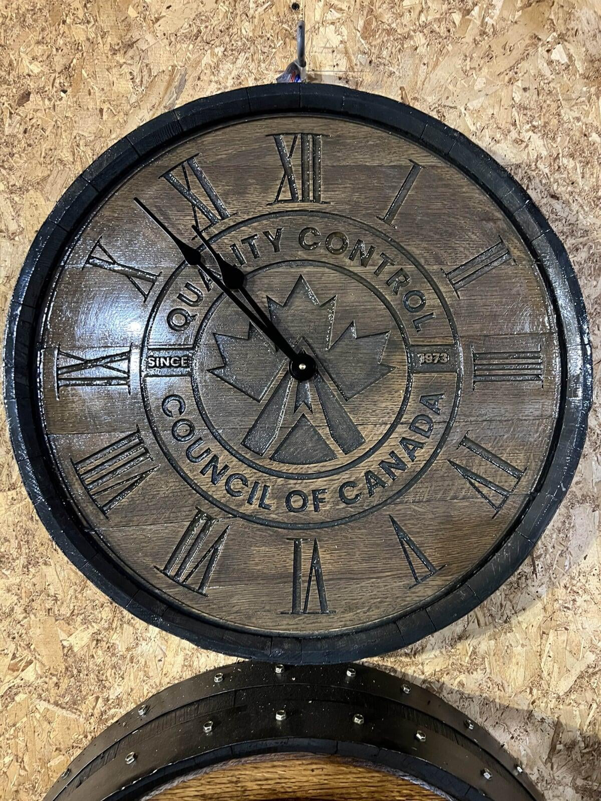 Barrel Head Clocks